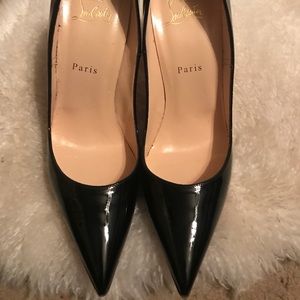 So Kate Christian Louboutin Patent Red Sole Pump